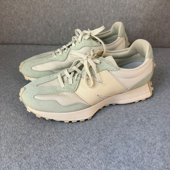 New Balance Shoes - New Balance‎ x CALIA 327 Lifestyle White Mint Sneakers Shoes Womens Size 11